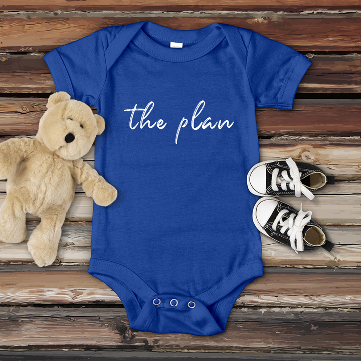 The Plan Baby Onesie