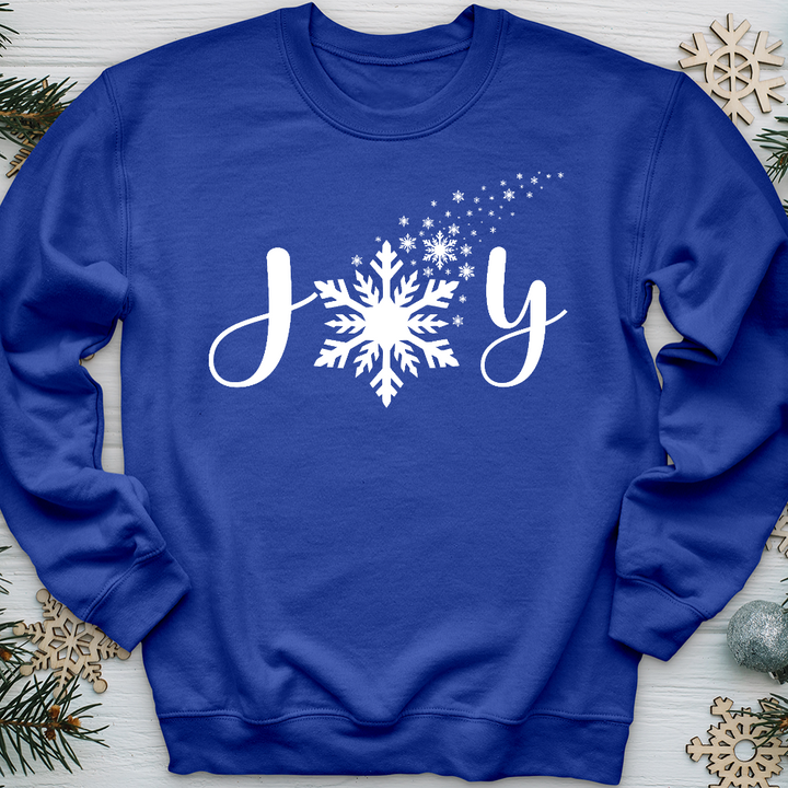 Joy Snowflake  Crewneck