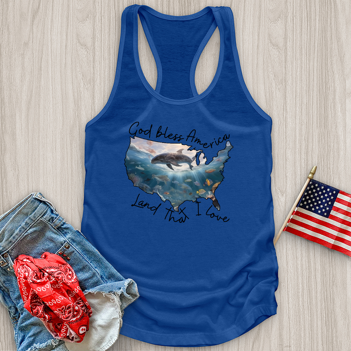 Ocean With Animals in It 2 Tank Top