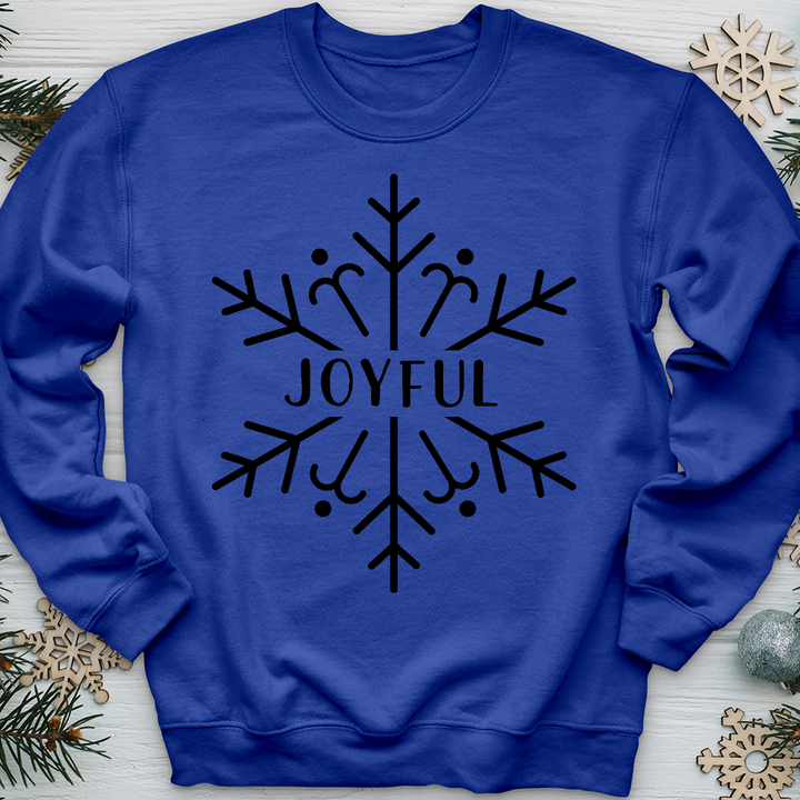 Joyful Snowflake Crewneck