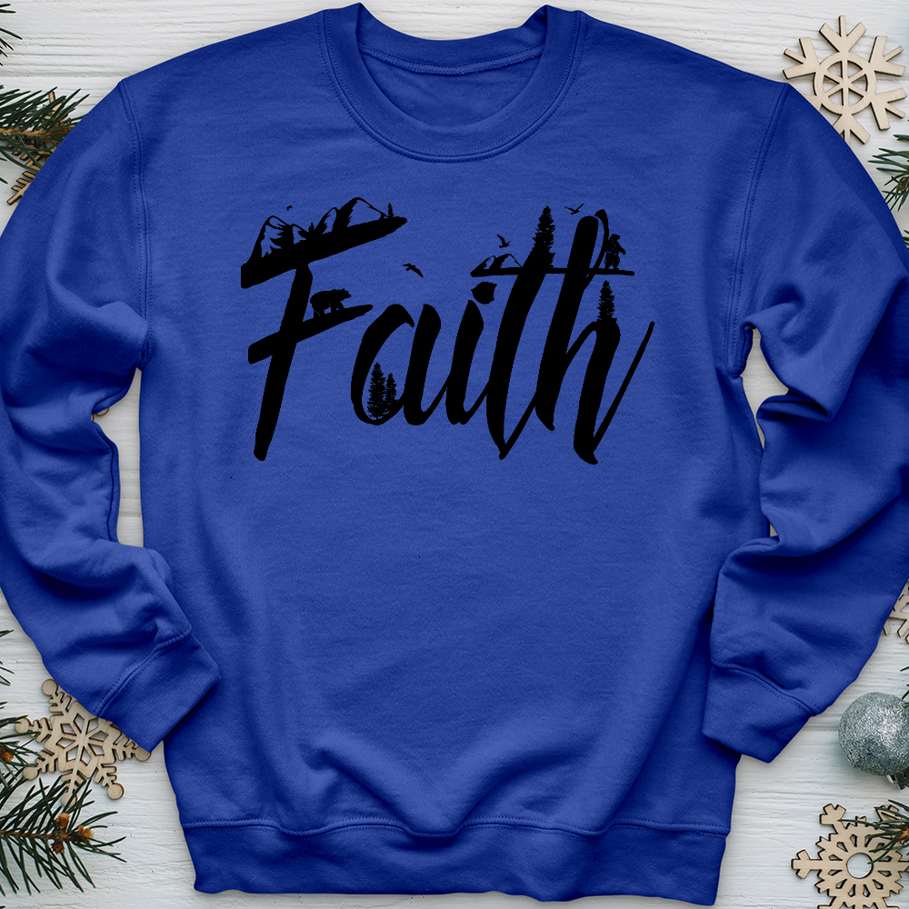 Faith Bear 01  Crewneck