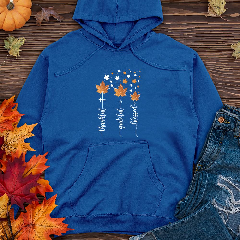 Faith Hope Love Autumn Midweight Hoodie