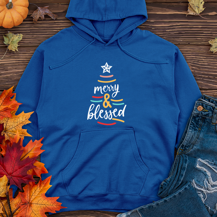 Merry and Blessed 2 Midweight Hooded Sweatshirt