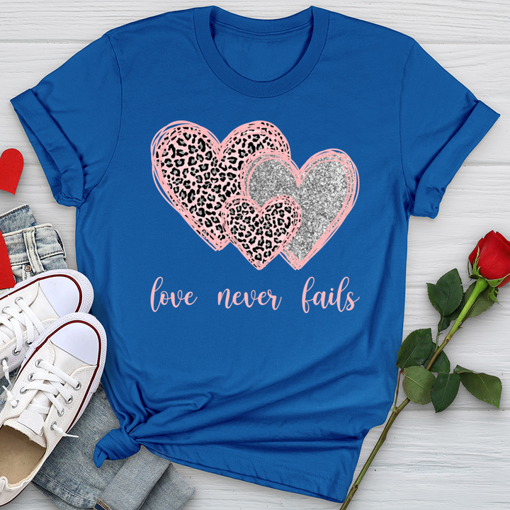 Love Never Fails Softstyle Tee