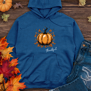 Sparkling Thankful Pumpkin Midweight Hoodie