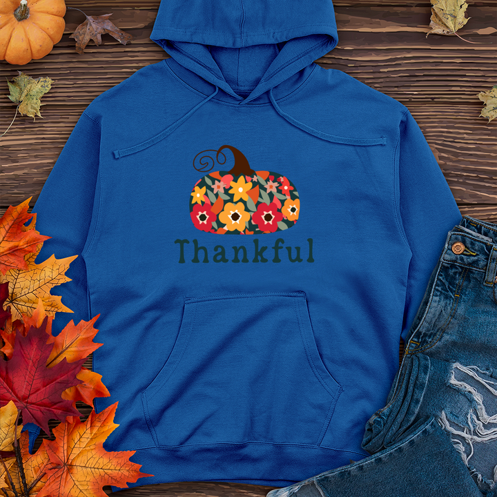 Thankful pumpkin 2 Midweight Hooded Sweatshirt