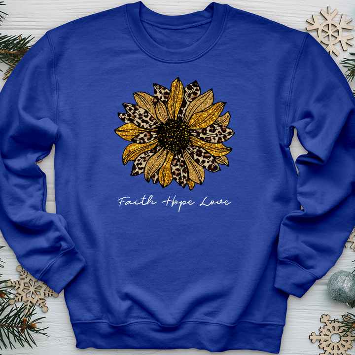 Faith, Hope, Love Crewneck