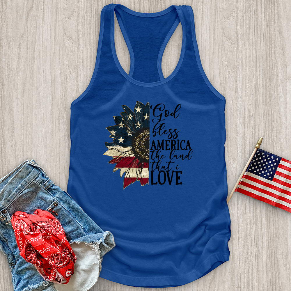 Land That I love Sunflower Tank Top