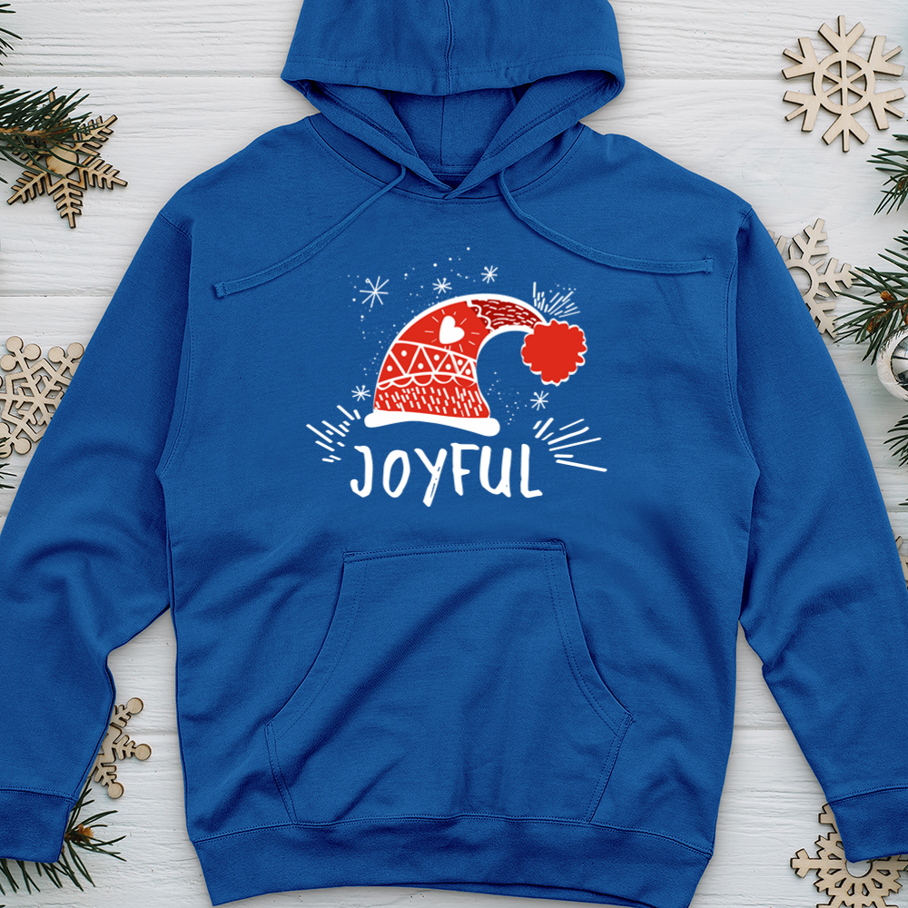 Joyful Hat Midweight Hooded Sweatshirt