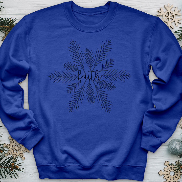 Centered Faith Flake Crewneck