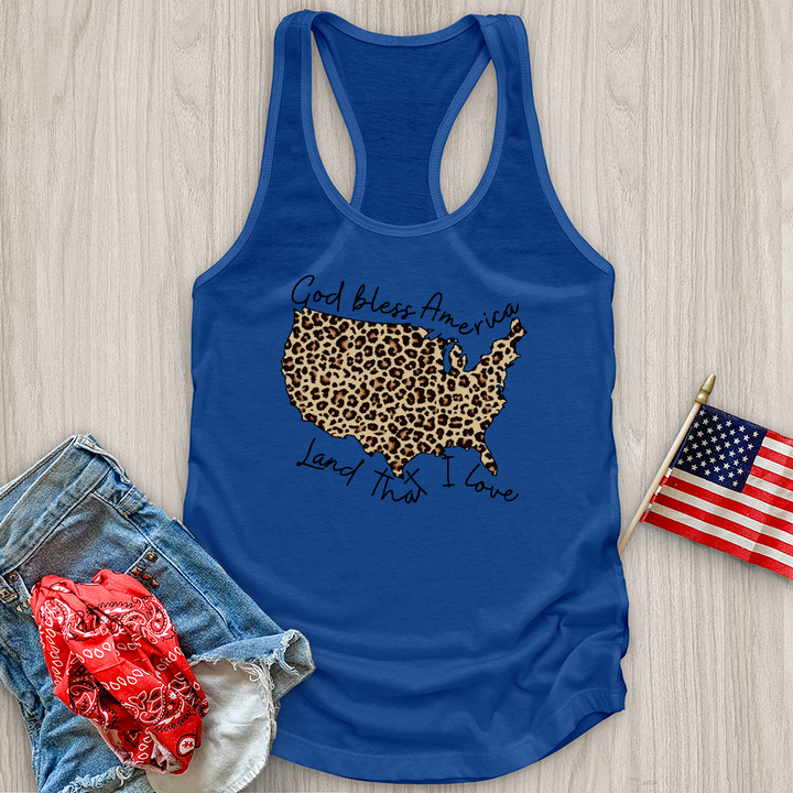 Leopard Print Tank Top