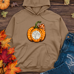 Faith Autumn Pumpkin Midweight Hoodie