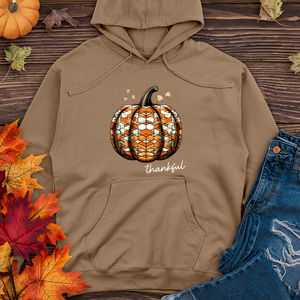 Thankful Glass Pumpkin Midweight Hoodie