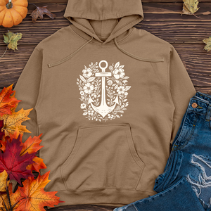 Anchor flower Midweight Hoodie