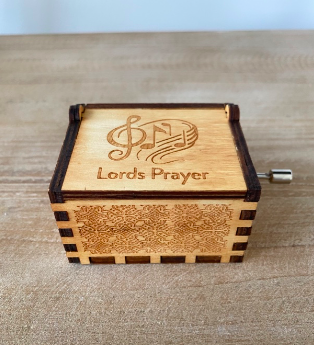 Lord's Prayer Custom Music Box