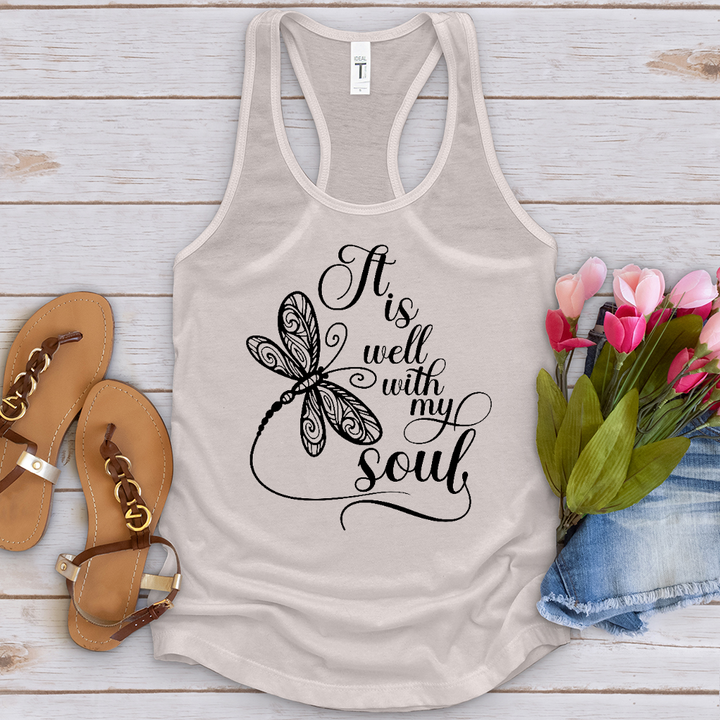 It Is Well Dragonfly Tank Top