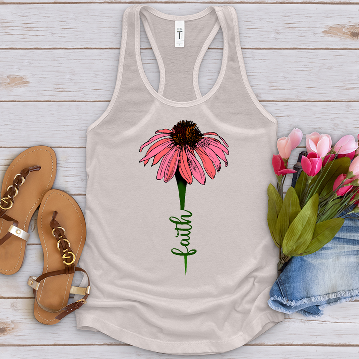 Faith Daisy Mandala Tank Top