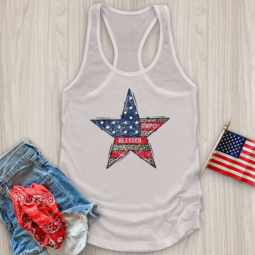 Simply Blessed Star Tank Top