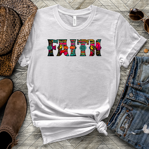 Faith Serape Heathered Tee