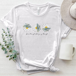 Grow Through Daisy Heathered Tee