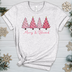 Merry & Blessed Heathered Tee