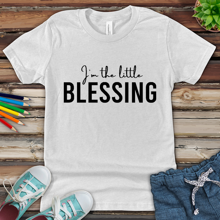 Little Blessing Youth Heathered Tee