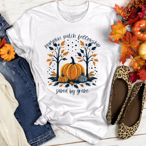 Grow In Grace Pumpkin Patch Heathered Tee