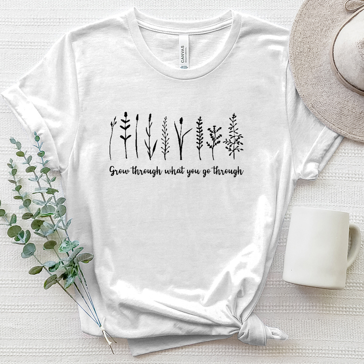 Grow Through Plant Heathered Tee