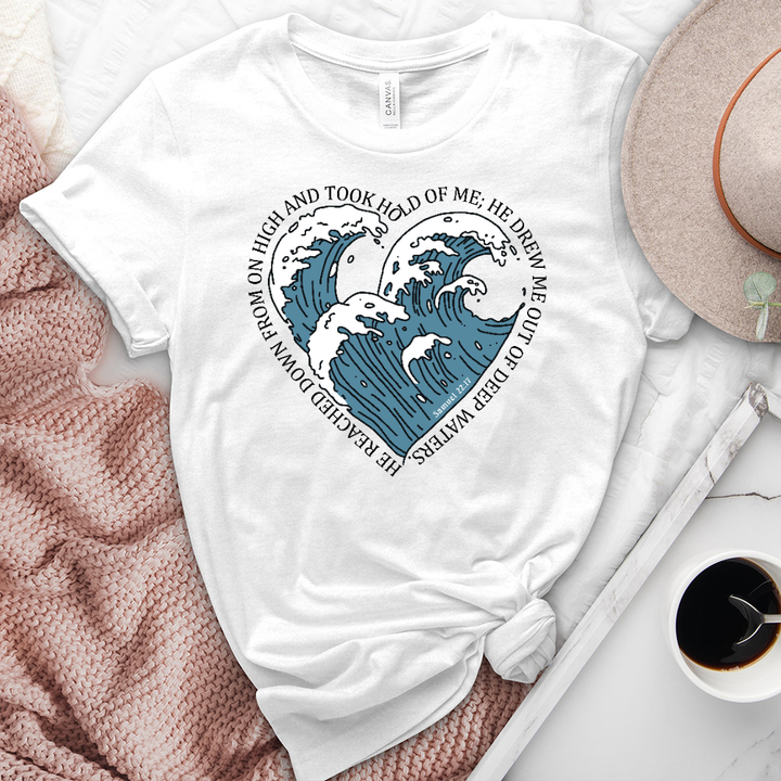 From the Deep Waters Heathered Tee
