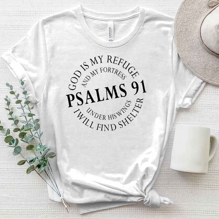 Psalm 91 Heathered Tee