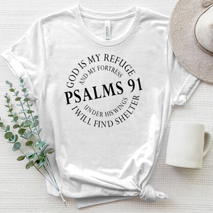 Psalm 91 Heathered Tee