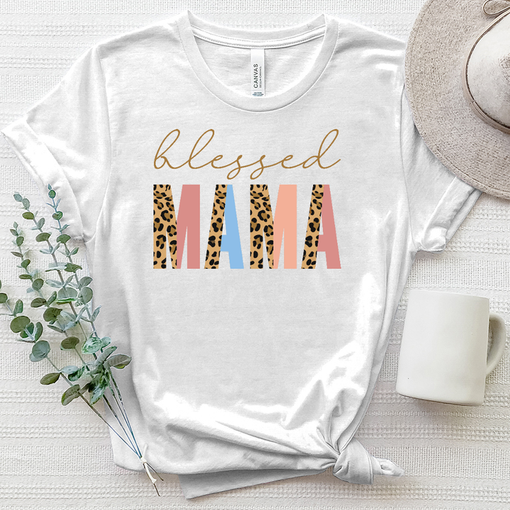 Blessed Mama Heathered Tee