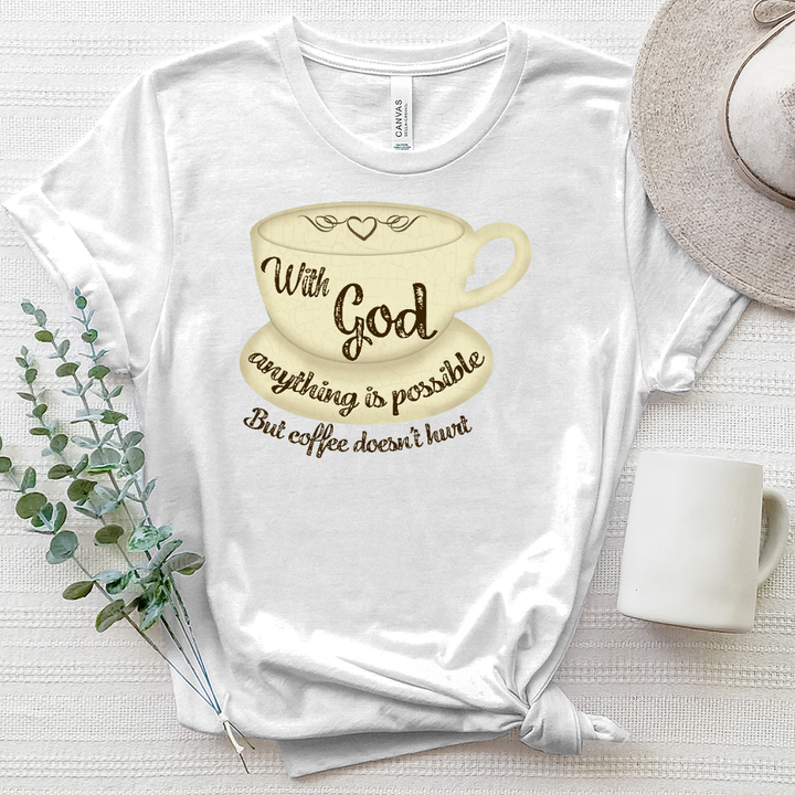 All Things are Possible Heathered Tee