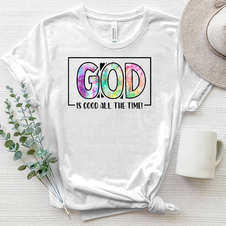 God Is Good All the Time Heathered Tee