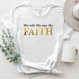 His Will, His Way Heathered Tee