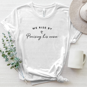 We Rise Tee Heathered Tee