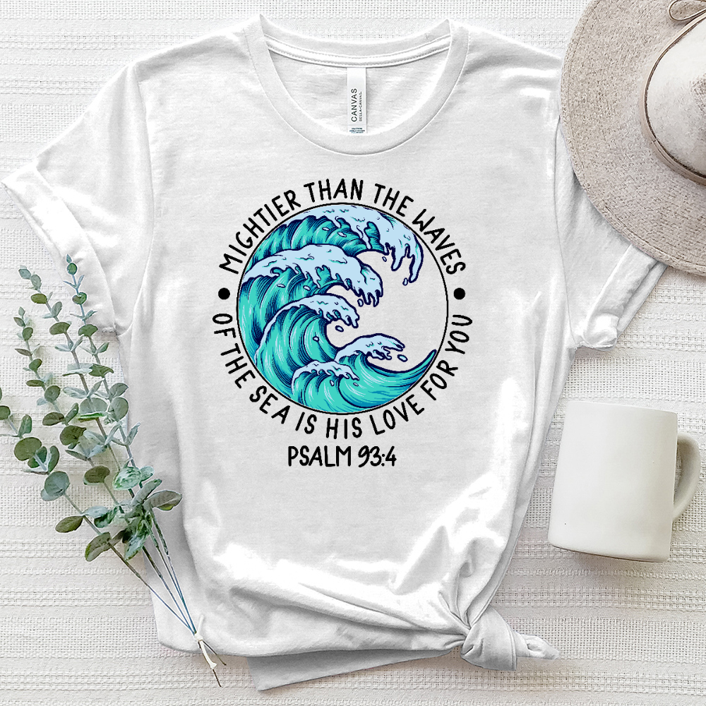 Mighter Than the Waves, His Love for You Tee Heathered Tee
