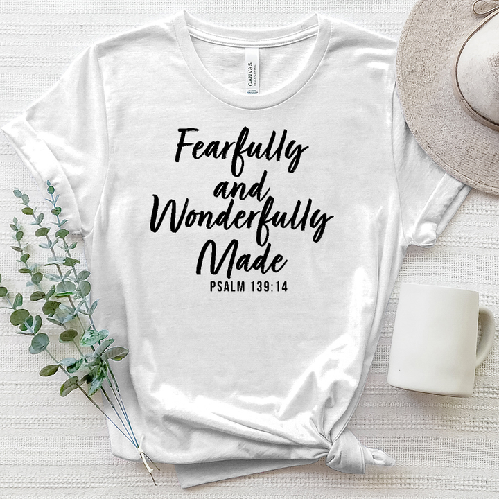 Fearfully and Wonderfully Made Heathered Tee
