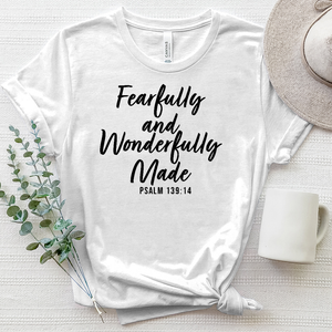 Fearfully and Wonderfully Made Heathered Tee