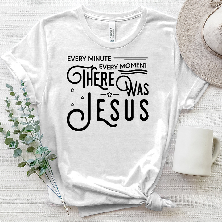 There Was Jesus Heathered Tee