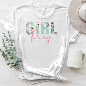 Girl Pray Heathered Tee