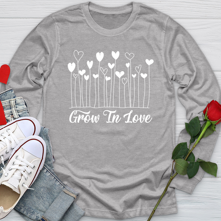 Grow In Love Softstyle Long Sleeve