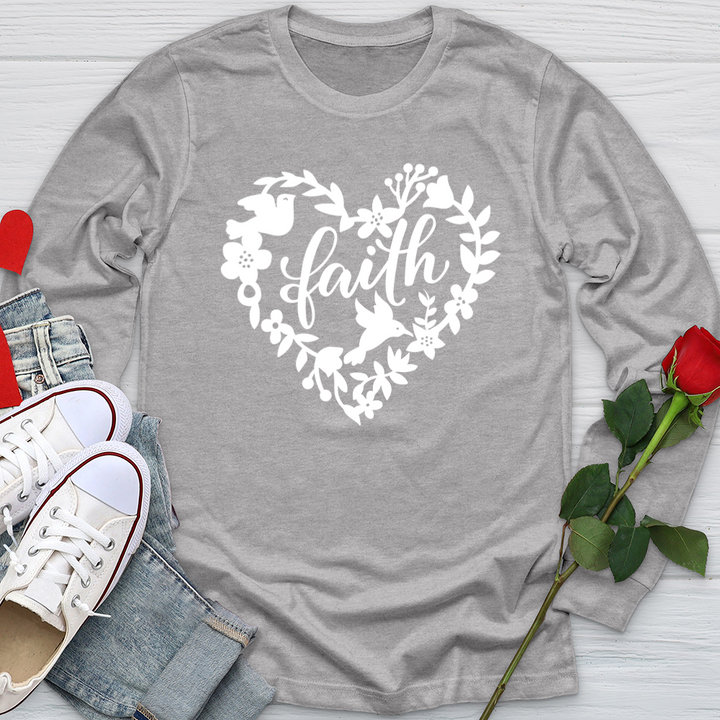 Faith Dove Softstyle Long Sleeve