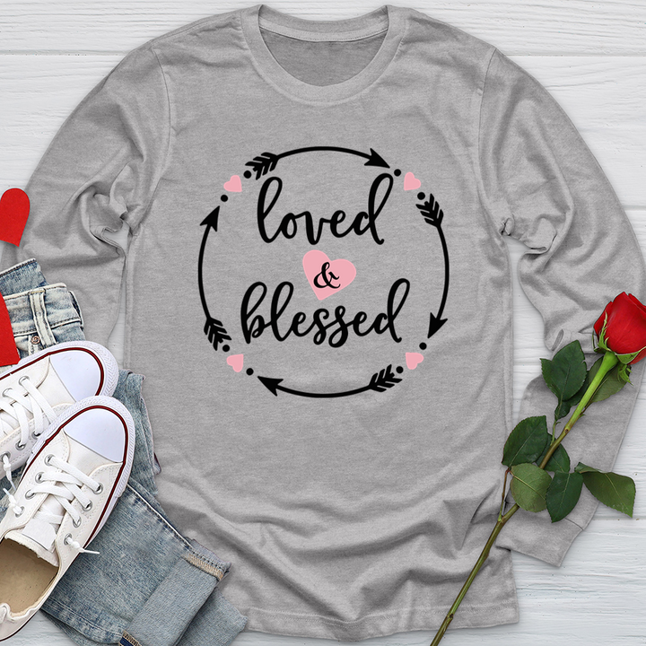 Loves & Blessed Softstyle Long Sleeve
