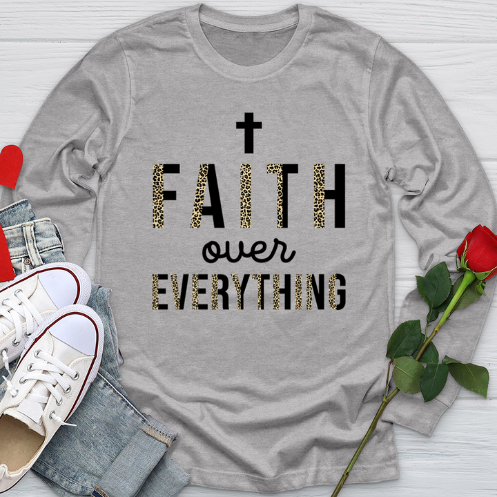 Faith Over Everything Softstyle Long Sleeve