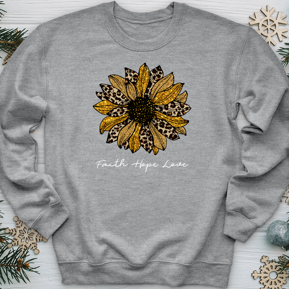 Faith, Hope, Love Crewneck