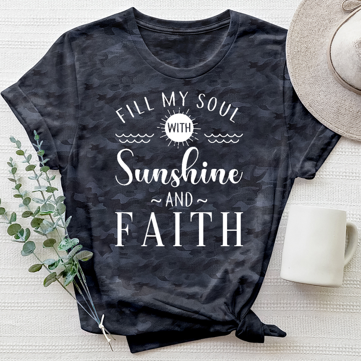Fill My Soul Camo Tee