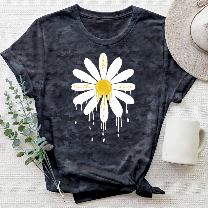 Daisy Drip Camo Tee