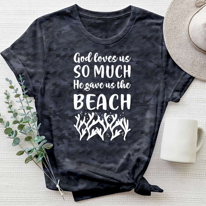 God Gave us the Beach Camo Tee