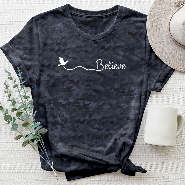 Believe and Fly 02 Camo Tee